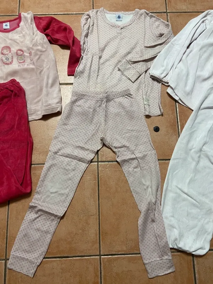 Lot 5 pièces pyjama petit bateau - photo numéro 4