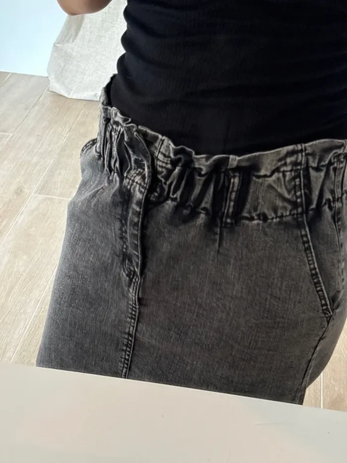 Jupe shein style jean xl - photo numéro 4