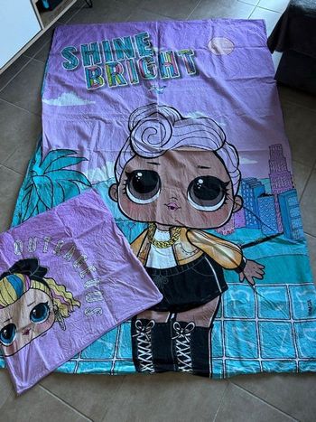 Housse de couette poupée lol