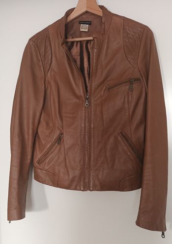 Perfecto ajusté en cuir 40