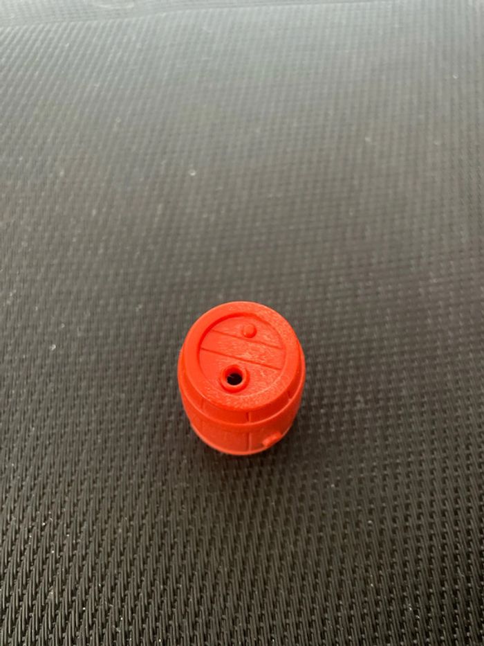 Playmobil fut tonneau rouge/orange ferme country western moyen âge pièces détachées - photo numéro 3