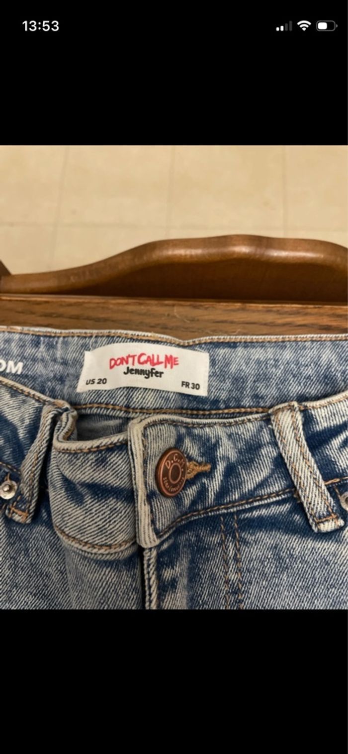 Jeans bleu clair femme - photo numéro 4