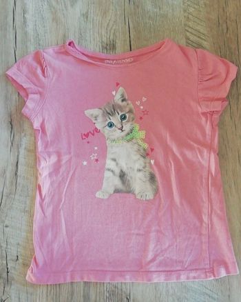 T-shirt chaton