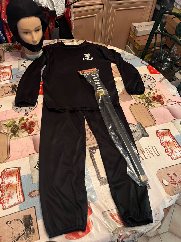 Déguisement ninja samouraï 10/12 ans