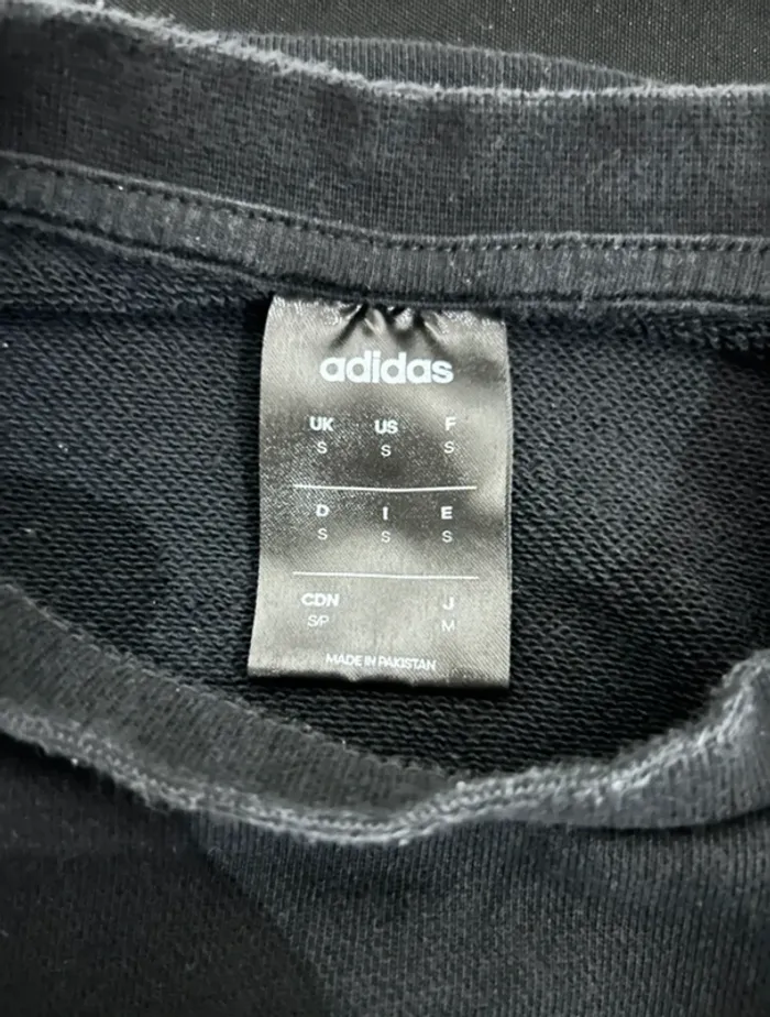Sweat noir Adidas - photo numéro 4