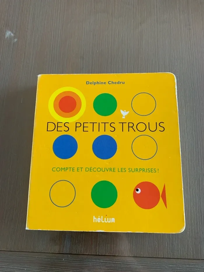 Des petits trous Livre pour apprendre à compter