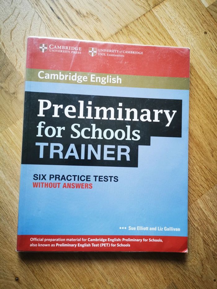 Cambridge English Preliminary for schools