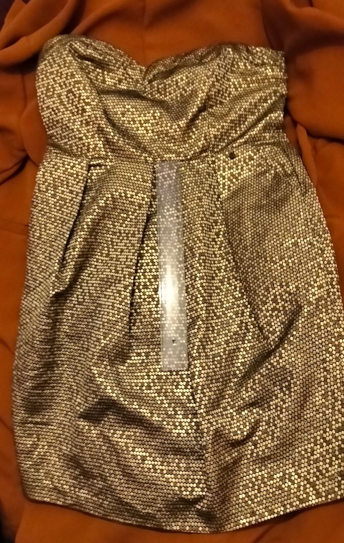 Robe bustier de soirée courte