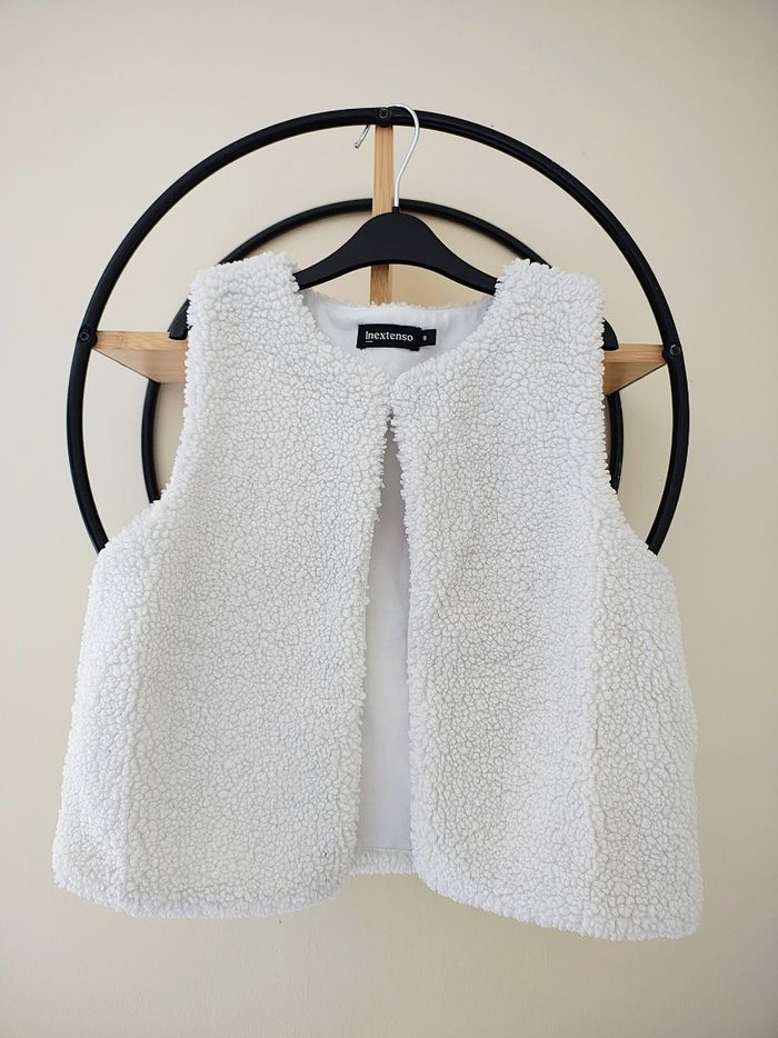 8 ans gilet sans manche in extenso