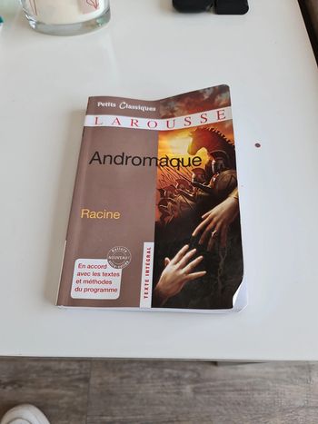 Livre andromaque
