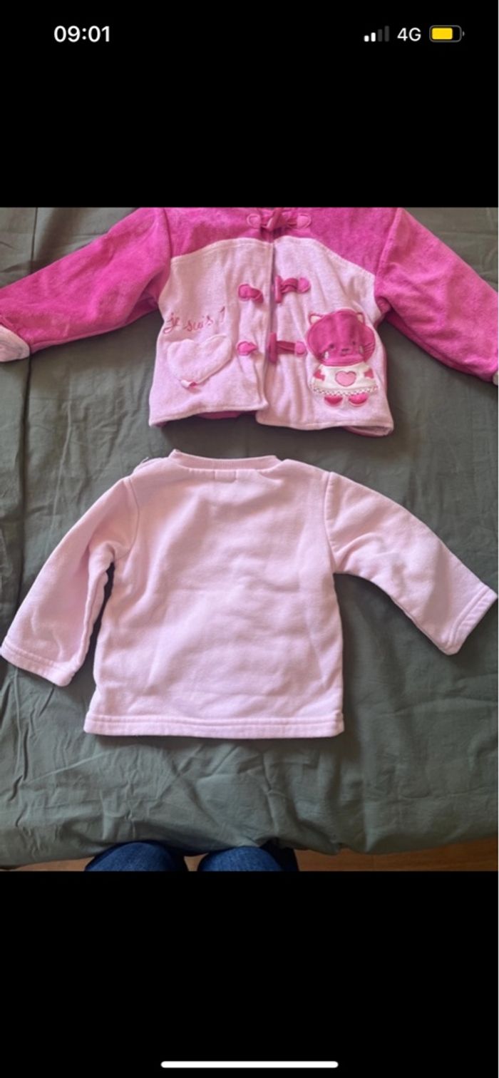 Ensemble veste, pantalon et pull 12 mois - photo numéro 4
