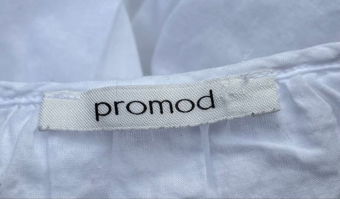 🤍 Top blanc bohème à bretelles - Promod - T38 - photo numéro 5