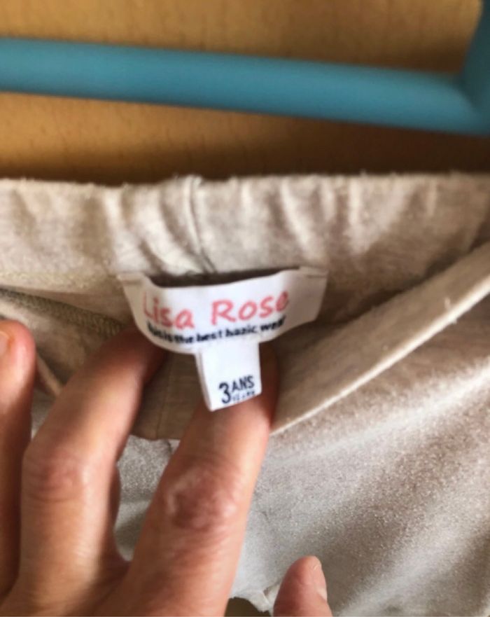 Legging blanc cassé 3 ans - photo numéro 2