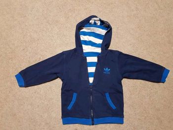 Veste Adidas réversible garçon 18mois