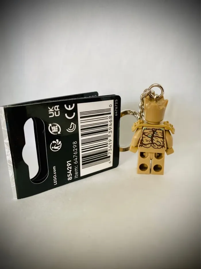 Porte-clés LEGO Marvel - Groot (Réf. 854291) - Neuf - photo numéro 3