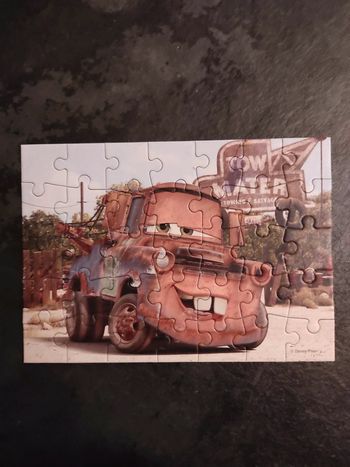 Puzzle cars Disney Pixar