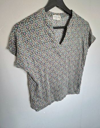 T-shirt en lin Monoprix taille s