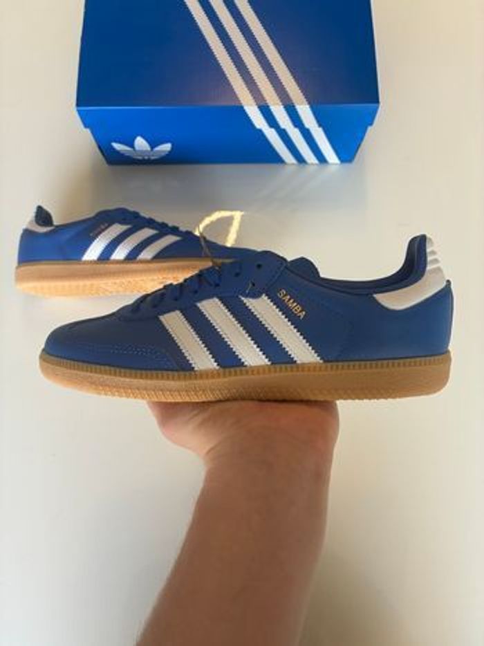 Adidas Samba J Blue - 38 - photo numéro 2