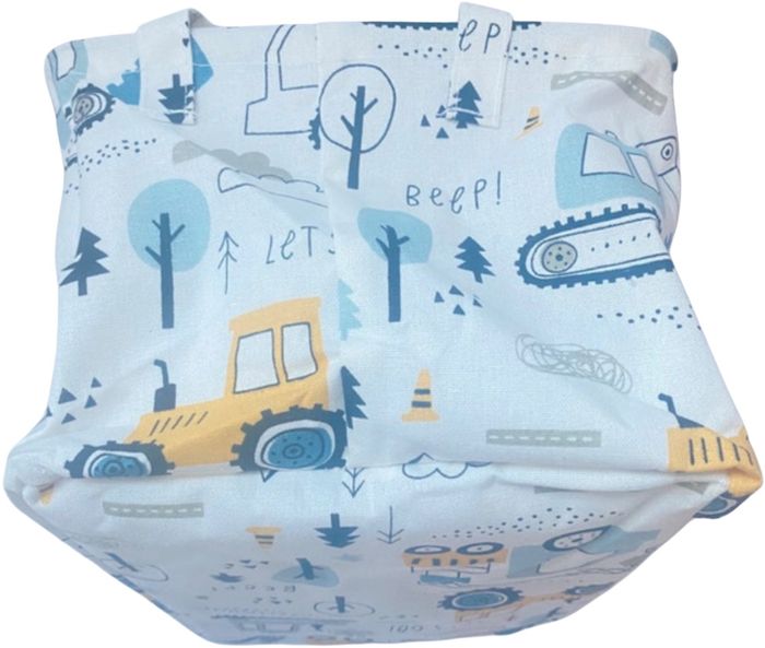 Panier à peluches/linges/jouets - photo numéro 5