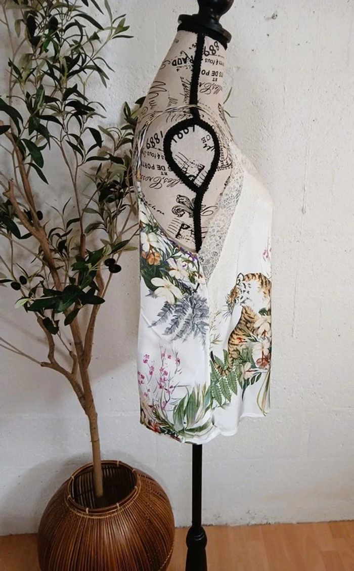 🌿 Débardeur fluide à bretelles réglables – Taille S - photo numéro 5
