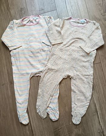 Lot 2 pyjamas fille 1 pièce 23 mois