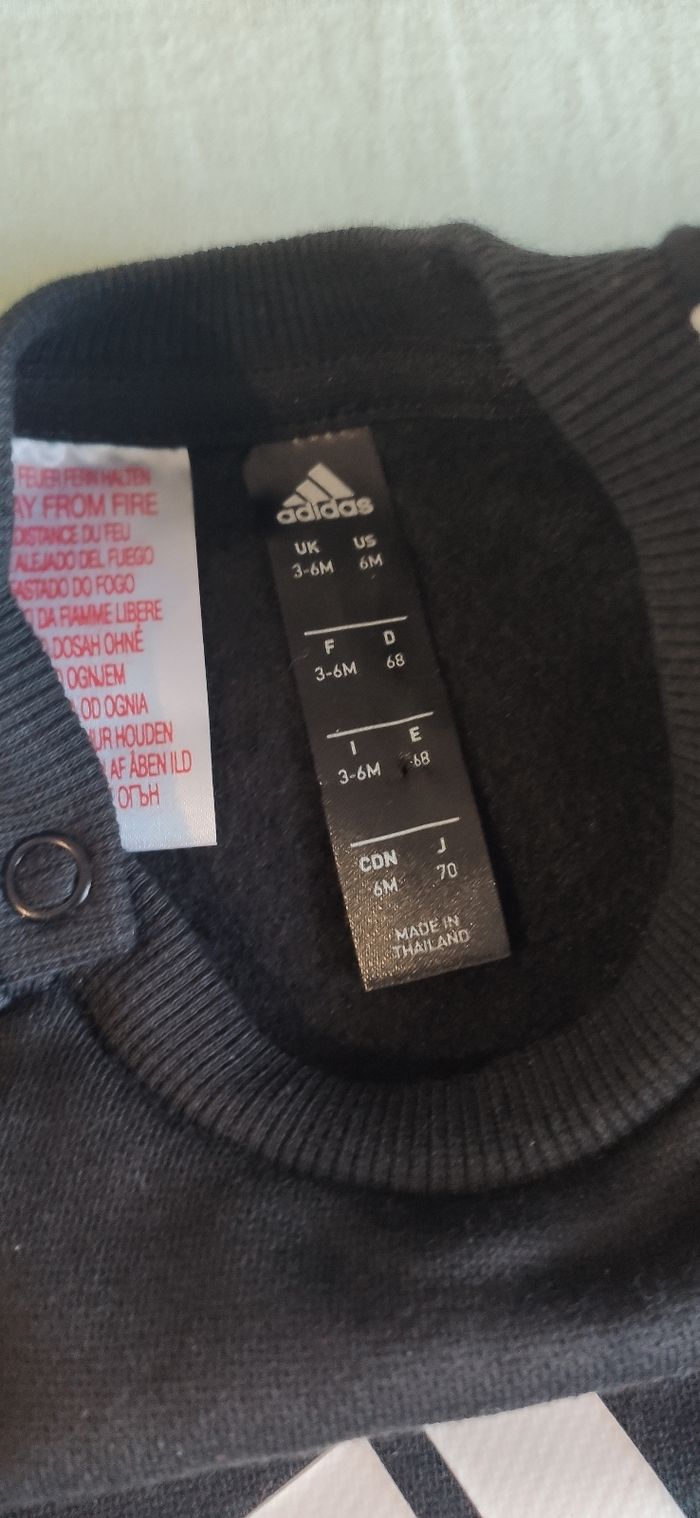 Ensemble bébé garçon Adidas 3-6 mois neuf - photo numéro 6