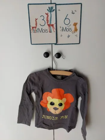 T-shirt manches longues 2-3 ans