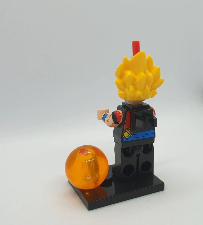 🐉Figurine Dragon Ball Super - Son Gokû Xeno Super Saiyan - (Style Lego)🐉 - photo numéro 6