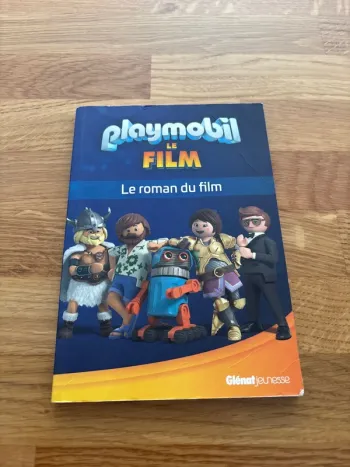Livre enfant Playmobil le film