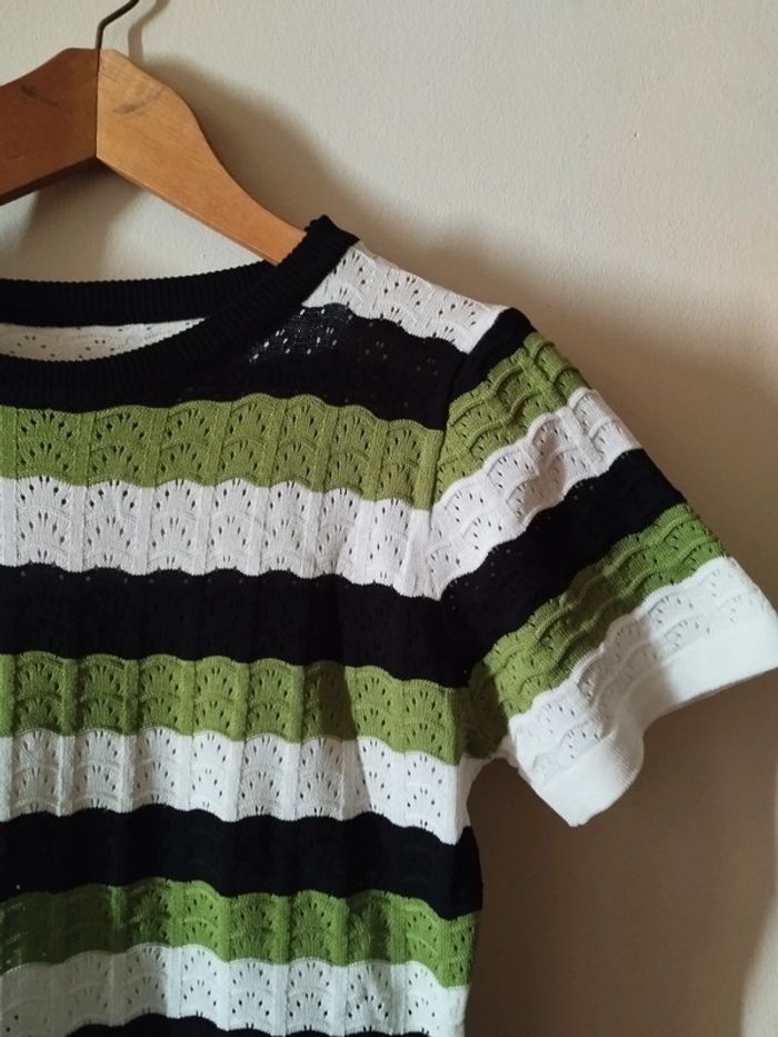 Robe moulante style crochet taille 38.Neuve - photo numéro 4