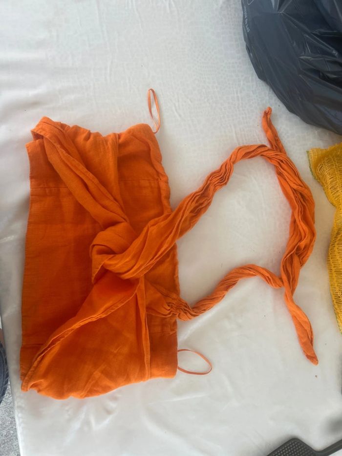 Bustier orange