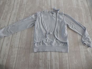 Tee shirt fille + gilet