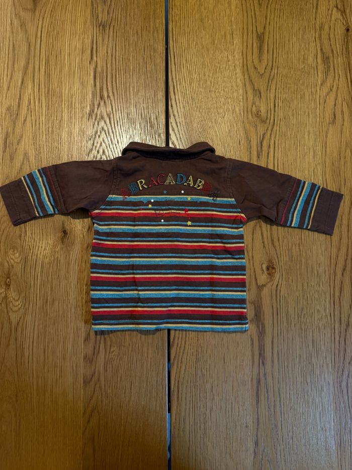 Polo Marron Sergent Major Bébé Garçon 3 Mois Très Bon État – Réduction sur Lot - photo numéro 2