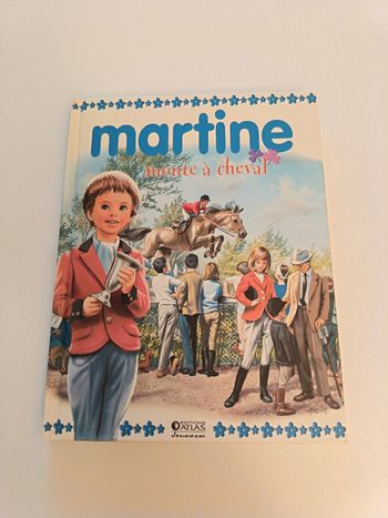Livre Martine " Monte à cheval"