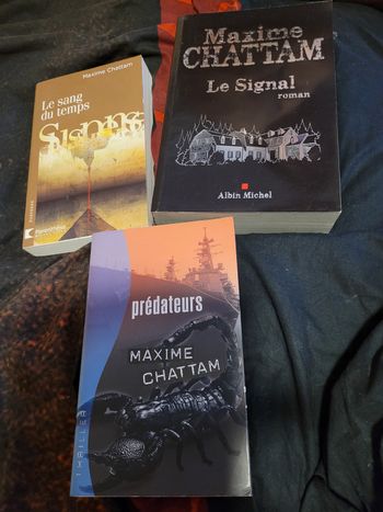 Romans de Maxime Chattam