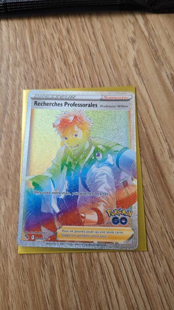 Carte Pokemon Recherches Professorales Pokemon go Fr84/78