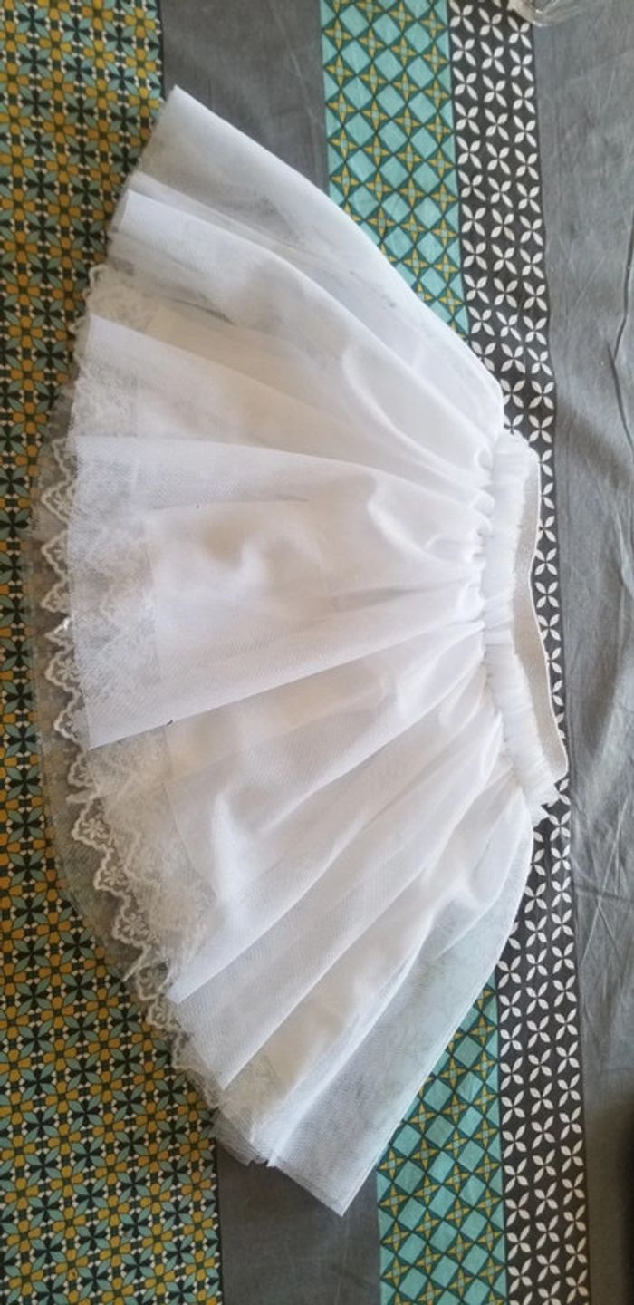 Jupe tulle et broderie Vert baudet 2 ans - photo numéro 2