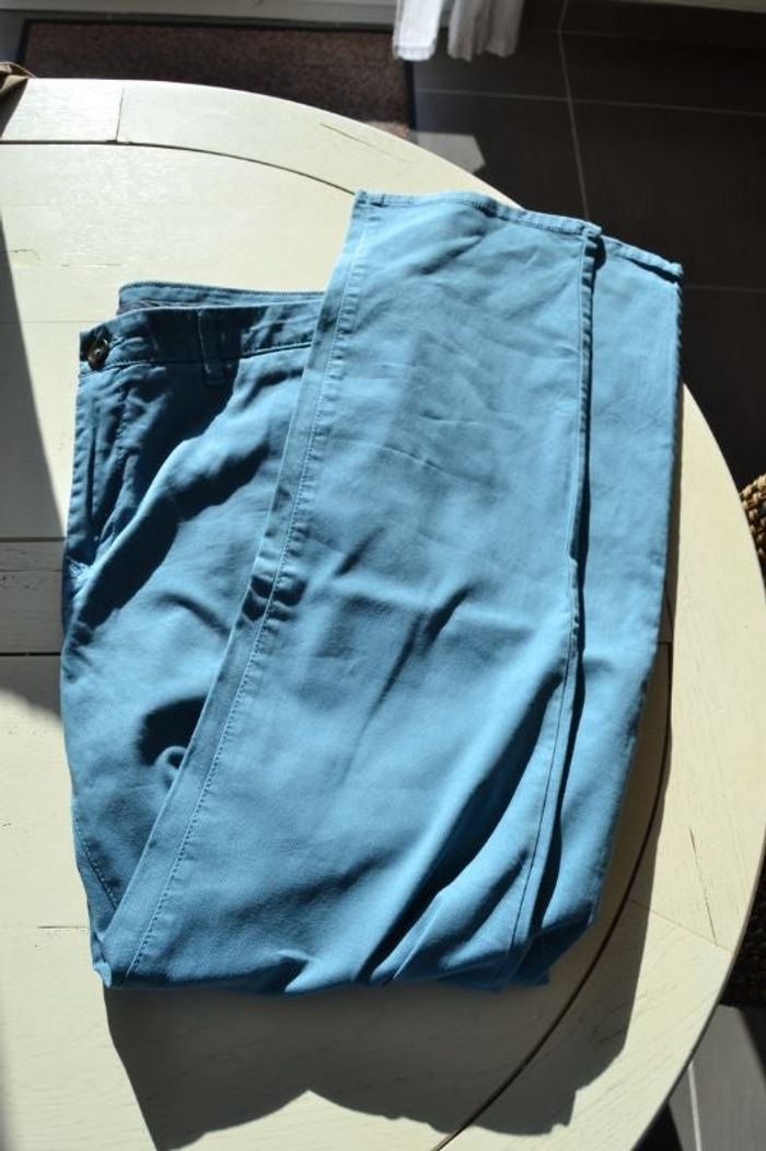 Jean bleu turquoise