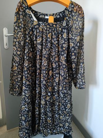 Robe imprimé cachemire