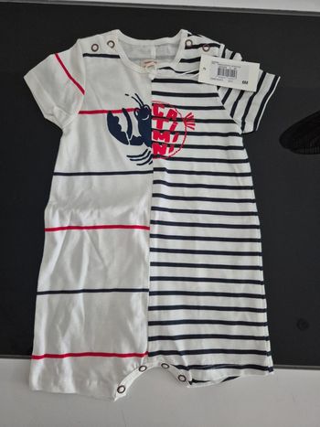 Combinaison courte 6 mois