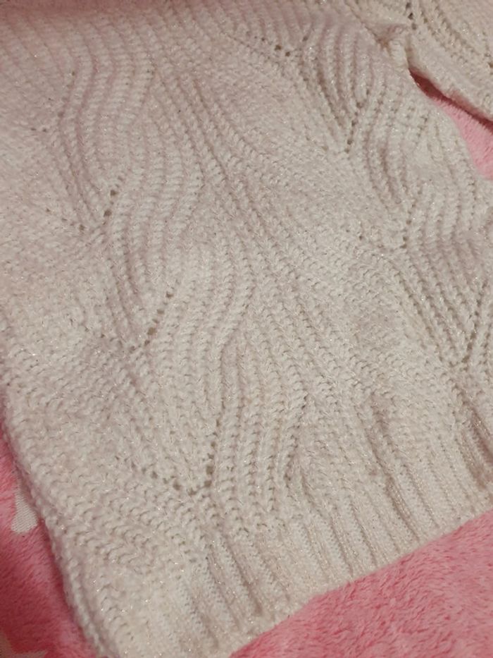 Pull en laine pailleté 5 ans - photo numéro 2