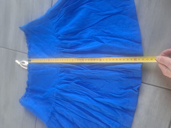 Mini jupe bleu blanc Grace & Mila Taille M - photo numéro 10