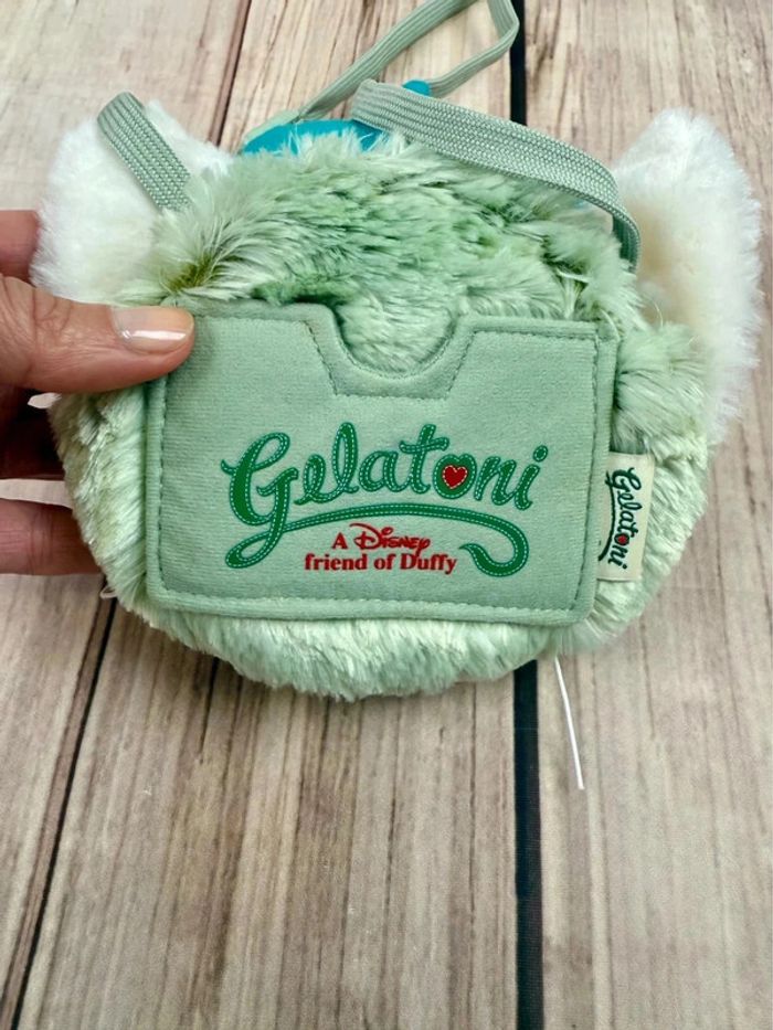 Porte Monnaie lanière porte pass annuel (Disneyland pass holder) Gelatoni Duffy Tokyo Disneyland - photo numéro 5