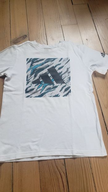 Tee shirt manches courtes Adidas 09-10 ans