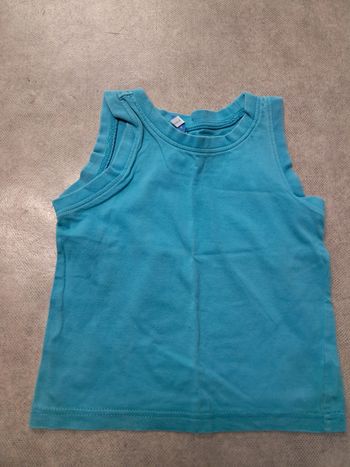 tee shirt débardeur garcon 4 ans