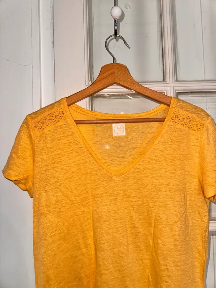 T-shirt en lin des petits hauts Taille 2 - photo numéro 3