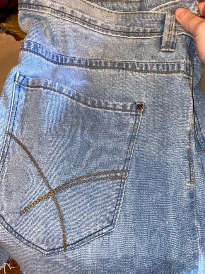 Short en jeans taille 52 la redoute - photo numéro 4