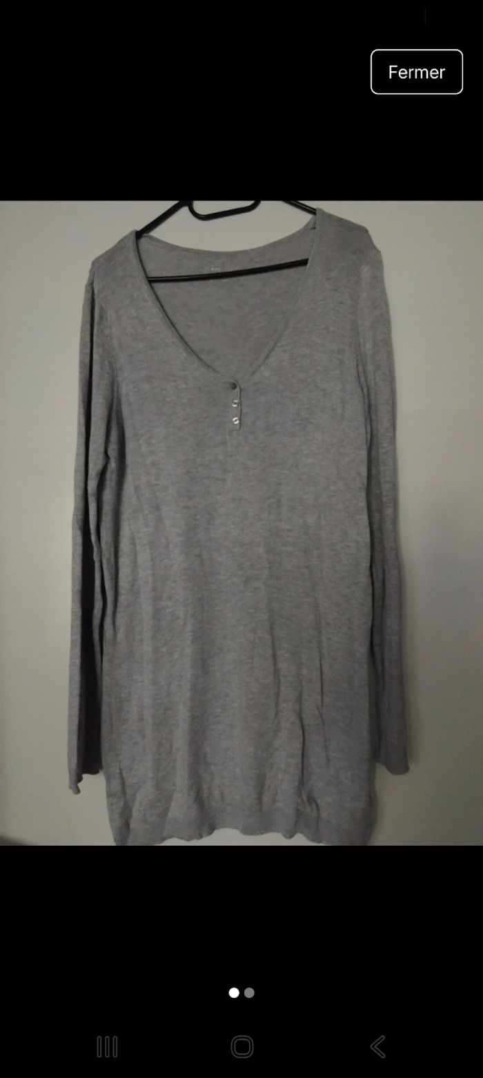 Robe pull fin taille 40