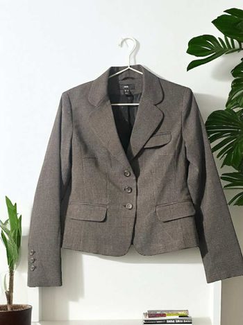 Blazer pied-de-poule