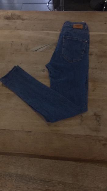 jean skinny taille très haute